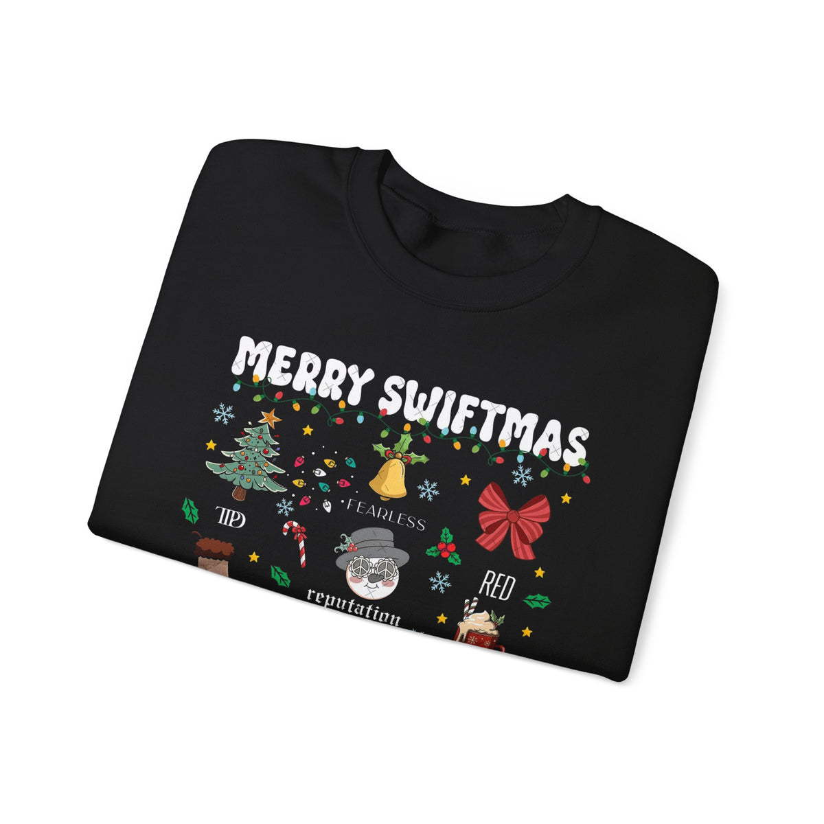 Merry Swiftmas Eras Holiday Crewneck