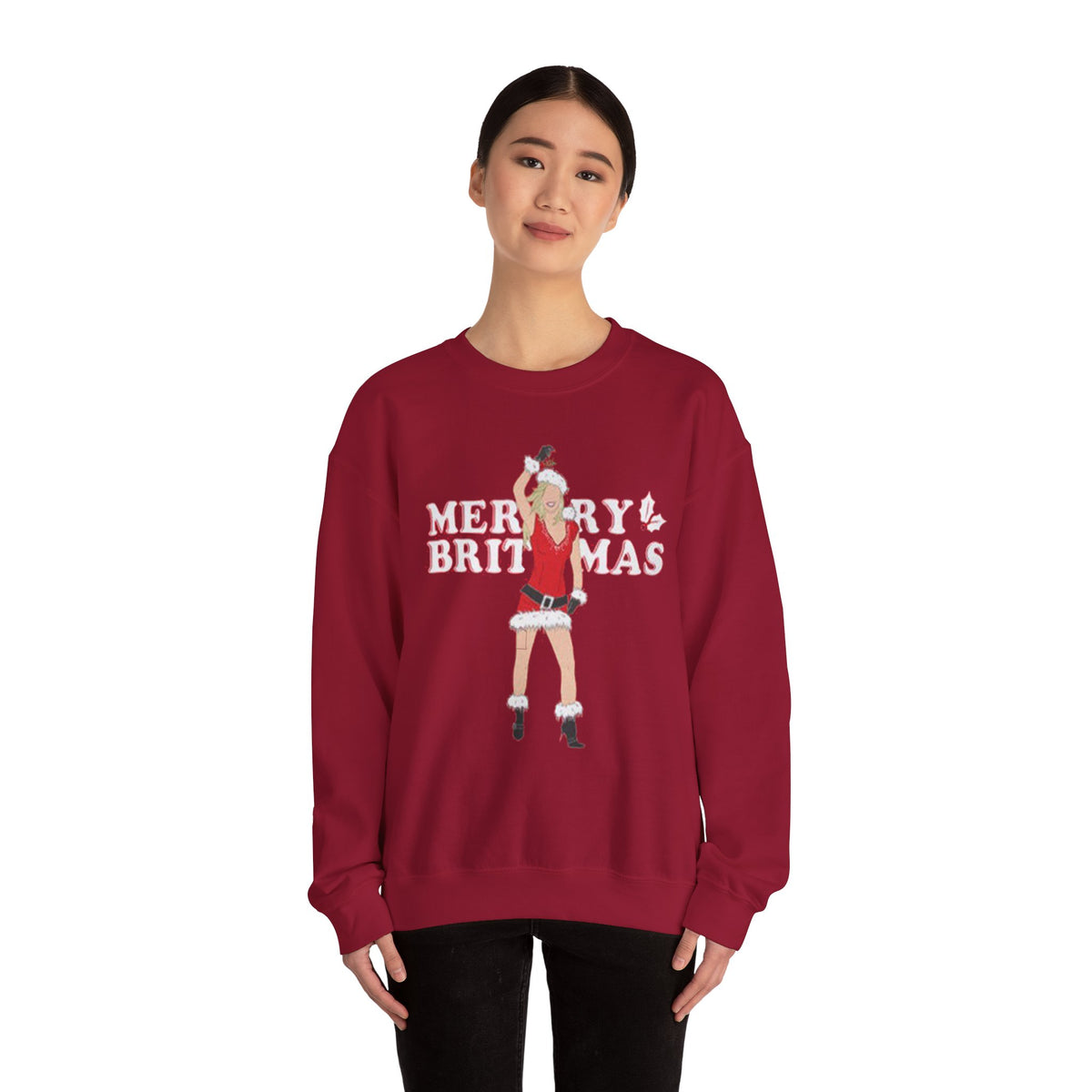 Merry Britmas Santa Crewneck
