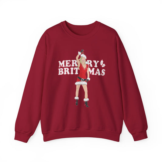 Merry Britmas Santa Crewneck